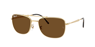 Ray-Ban Aviator Classic XXL (62 - 14) with Black lenses and Gold