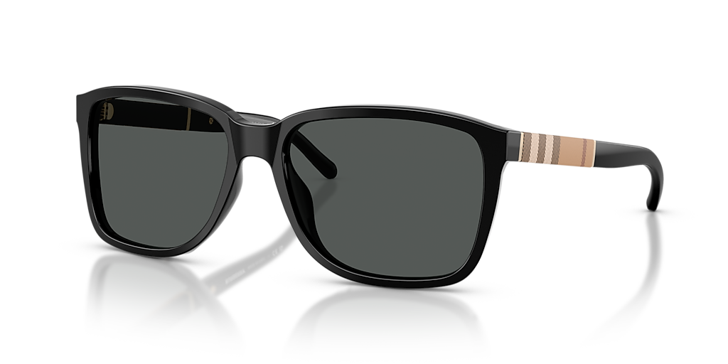 Burberry BE4181 L (58 - 17) with Grey lenses and Black frame
