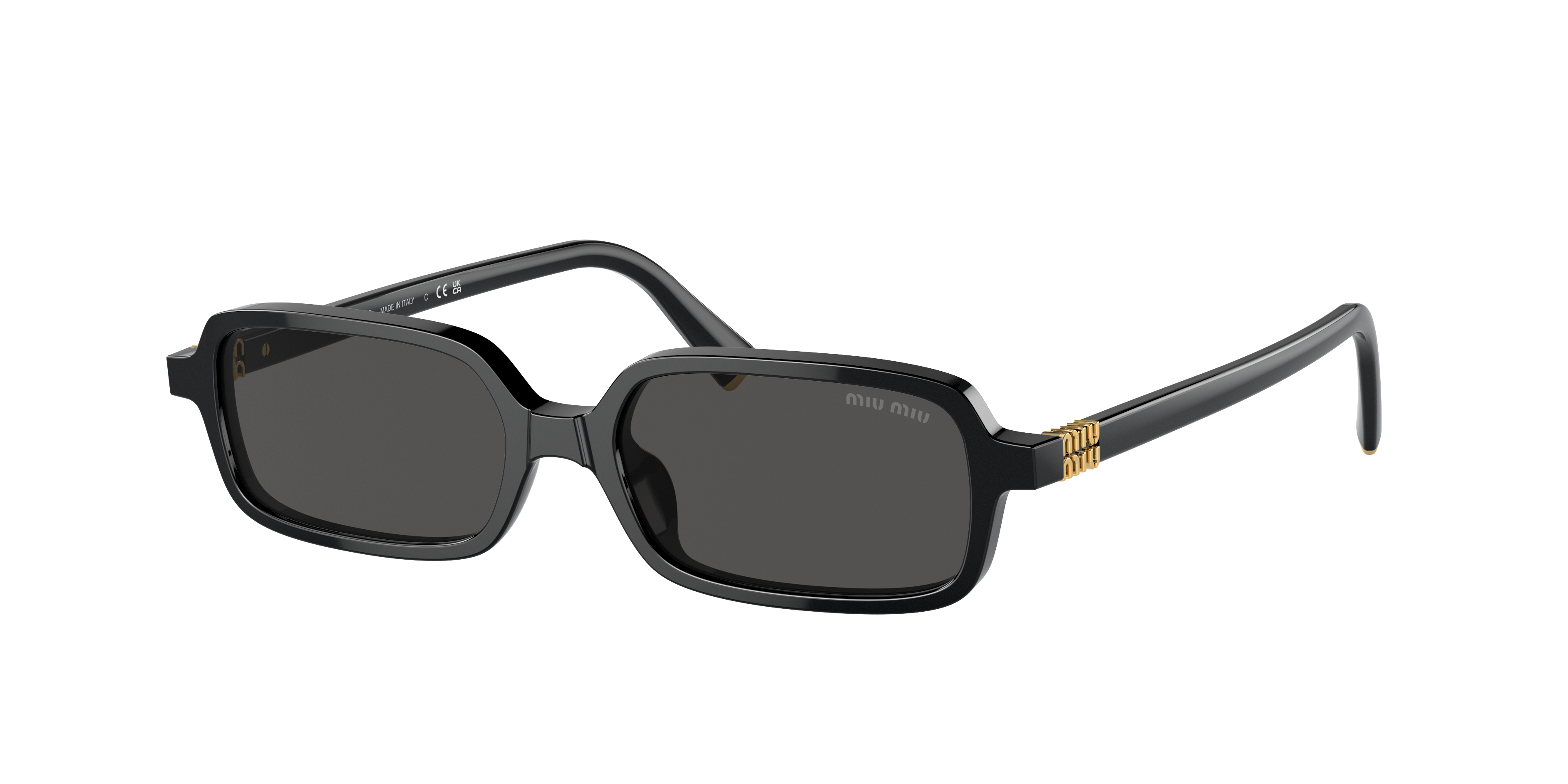 Miu Miu MU 11ZS S (51 - 16) with Grey lenses and Black frame