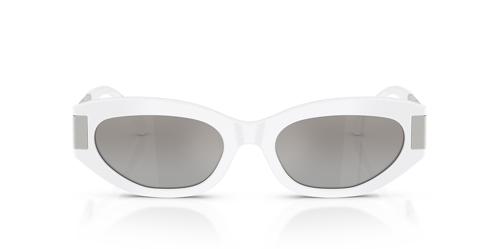 Versace VE4501 XL (54 - 19) with Silver lenses and White frame
