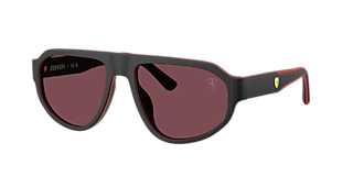 Scuderia Ferrari FZ6028U XL (57 - 17) with Red lenses and Black