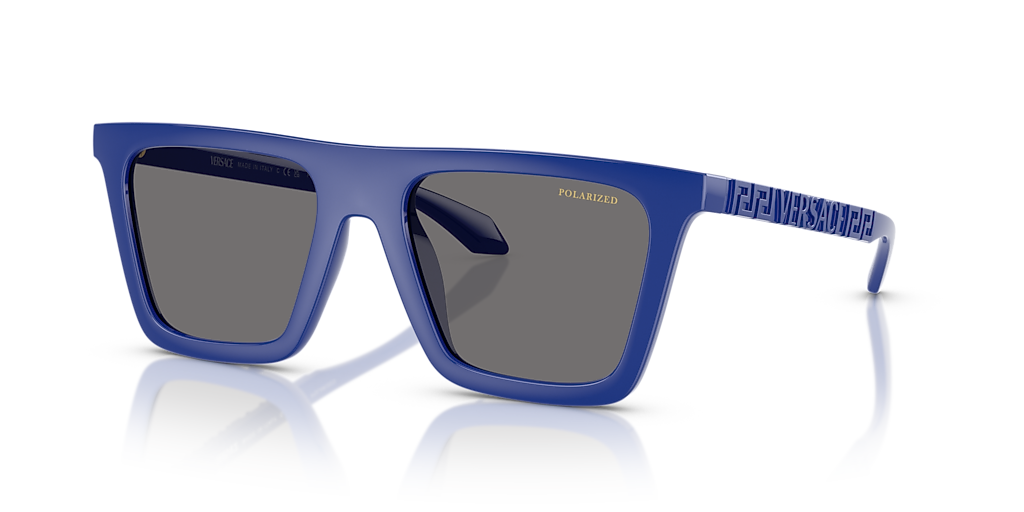 Versace VE4468U L (53 - 19) with Grey lenses and Blue frame  display picture 3