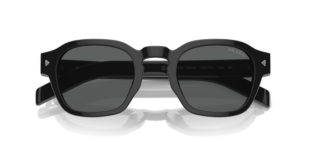 Prada PR A16S M (49 - 24) with Grey lenses and Black frame