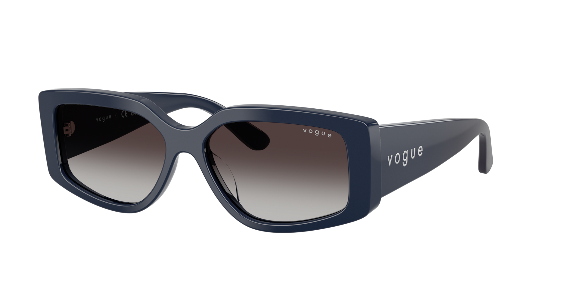 Vogue Eyewear Woman Sunglass VO5642SU -  Frame color: Full Blue, Lens color: Grey Gradient