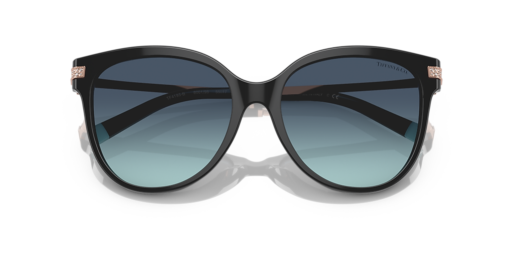 Tiffany & Co. TF4193B XL (55 - 17) with Blue lenses and Black