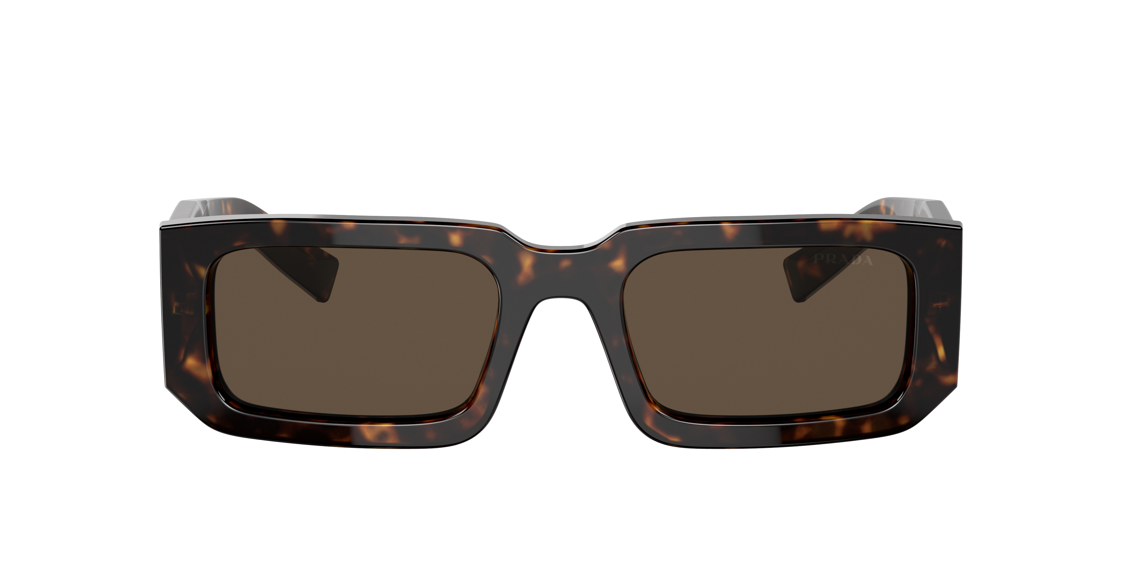 Prada PR 06YS M (53 - 21) with Brown lenses and Tortoise frame