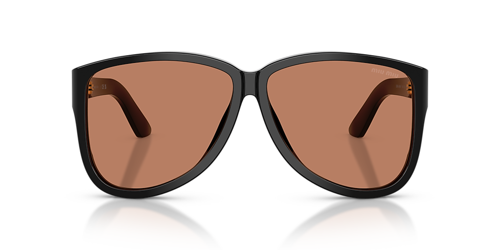 Miu Miu MU A08S M (61 - 12) with Brown lenses and Black frame