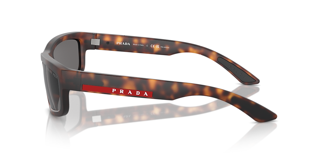 ララ Prada Linea Rossa PS 05ZS XL (59 - 17) with Grey lenses and