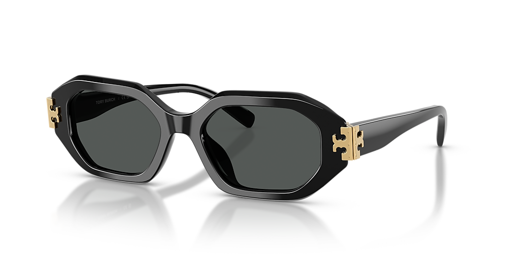 Tory Burch TY7234U M (51 - 18) with Grey lenses and Black frame