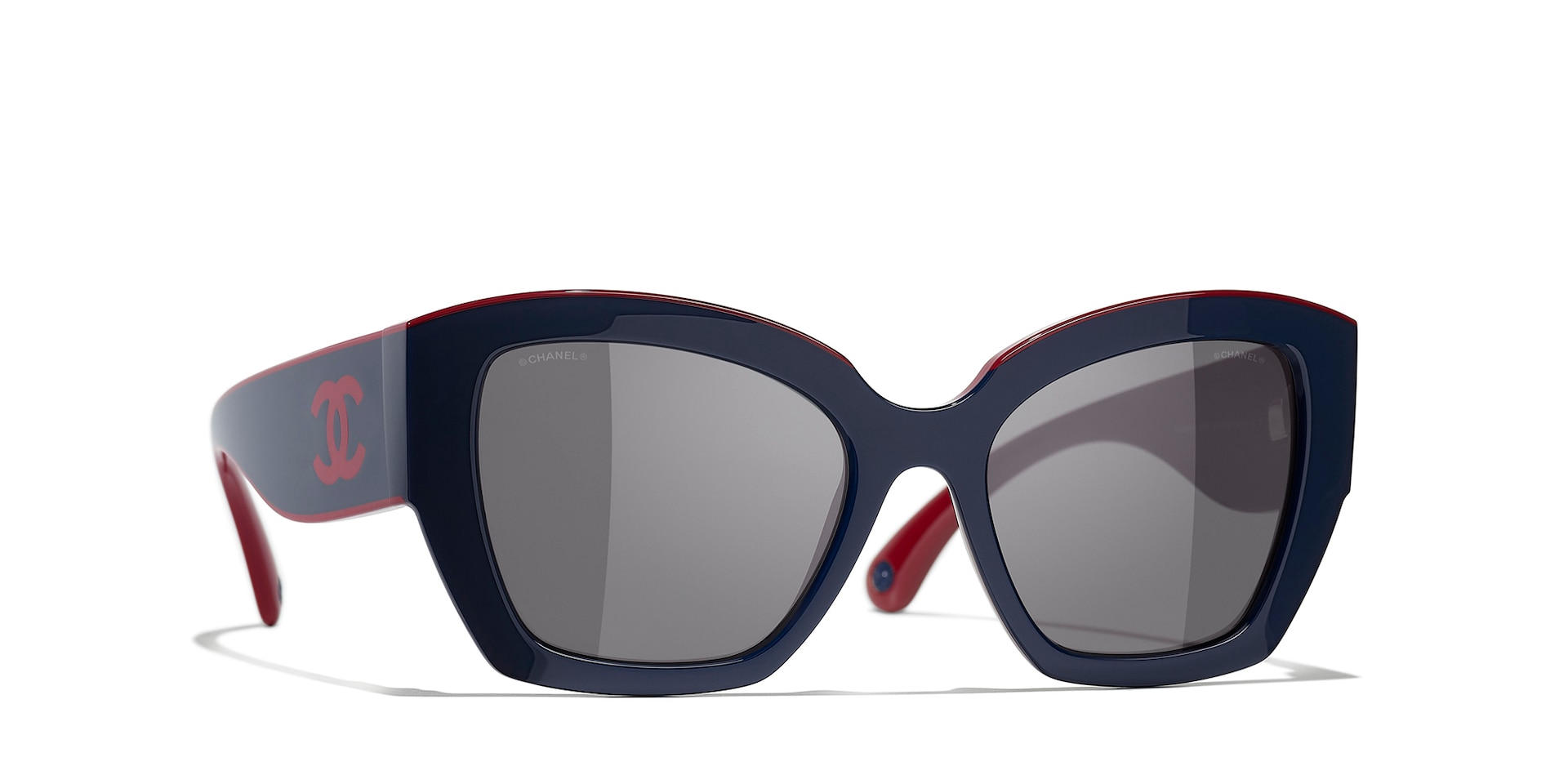 Chanel Butterfly Sunglasses CH6058 M (53 - 19) with Grey lenses