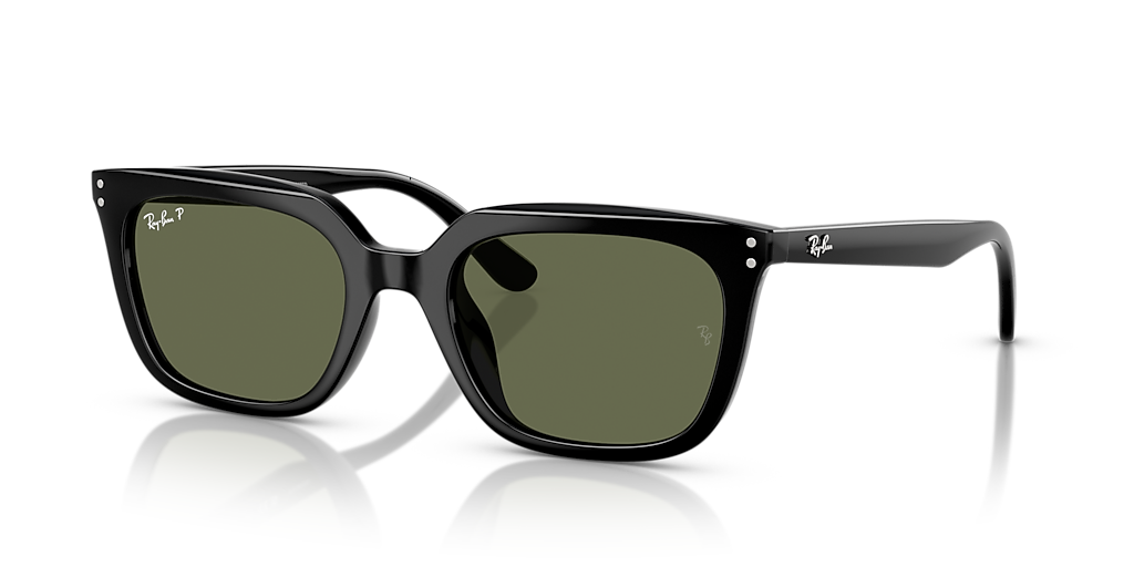 タイムセール！RayBan RB4439D レイバンサングラス Ray-Ban RB4439D L (54 - 21) with Green lenses and Black frame