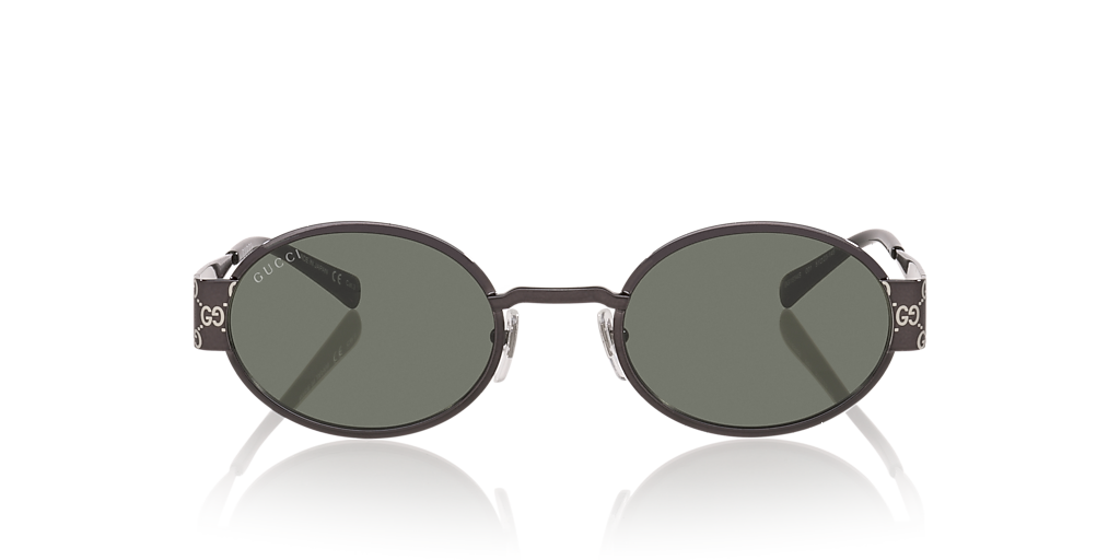 Gucci GG1854S M (51 - 23) with Grey lenses and Silver frame  display picture 1