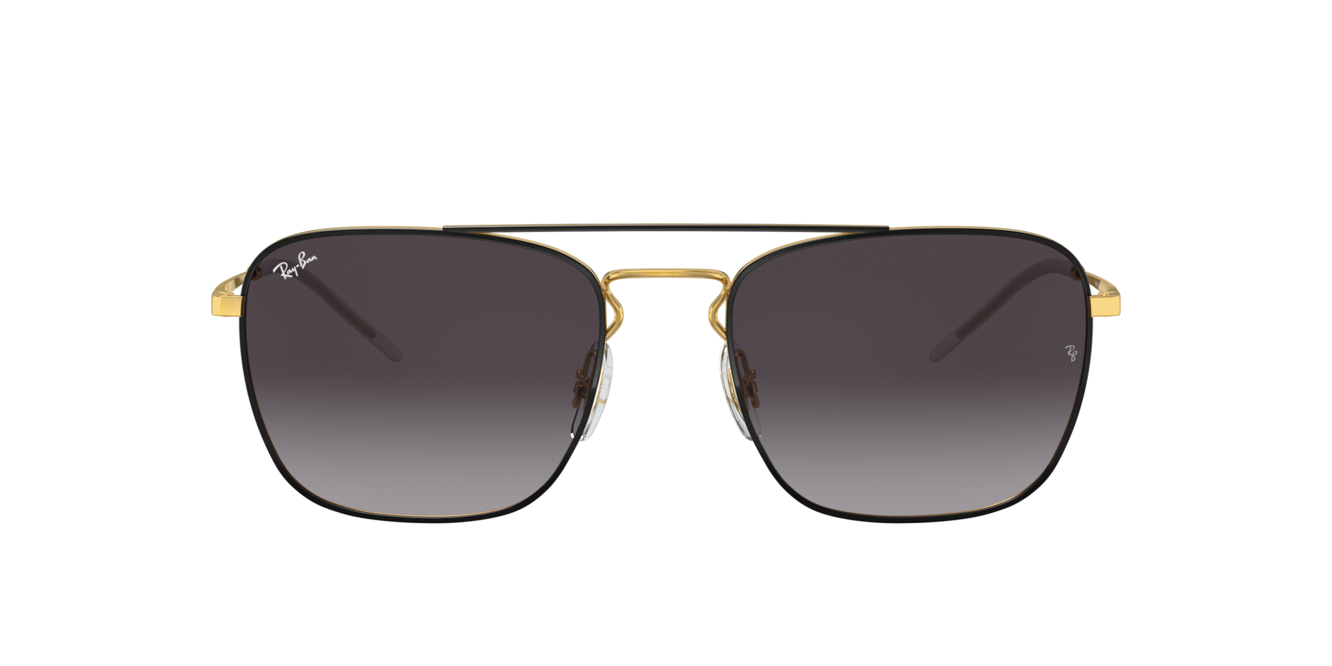 Ray-Ban RB3588 L (55 - 19) with Grey lenses and Black frame