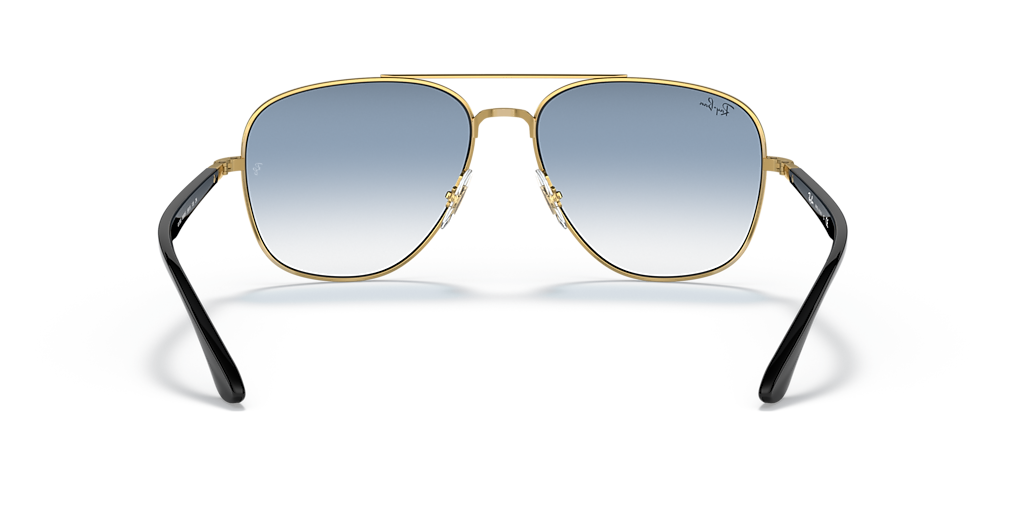 Ray-Ban RB3683 L (56 - 15) with Blue lenses and Black frame