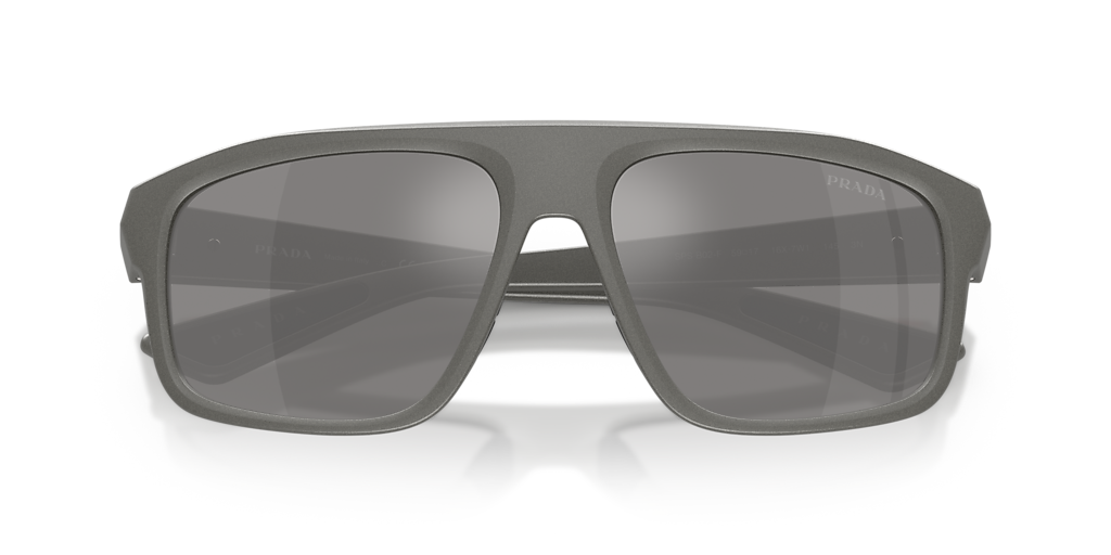 Prada Linea Rossa PS B02SF XXL (59 - 17) with Silver lenses and