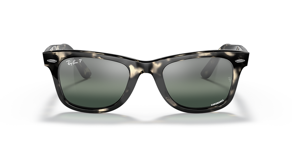 Ray-Ban Original Wayfarer Polarized+ Lenses L (50 - 22) with Blue