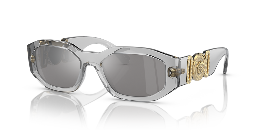 Versace Biggie M (53 - 18) with Silver lenses and Grey frame