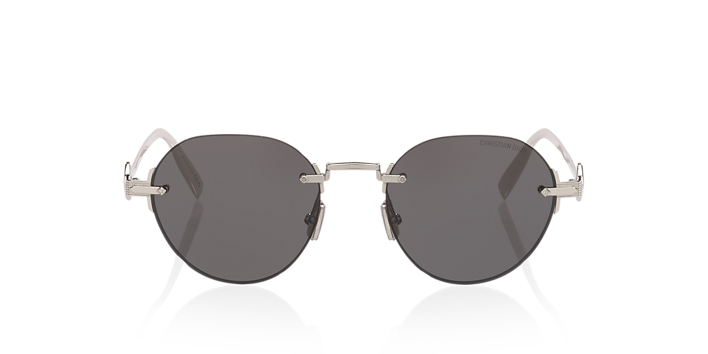 DIOR CD Diamond R5U XXS (50 - 19) with Grey lenses and Silver