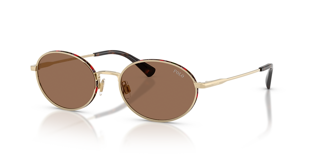 Polo Ralph Lauren PH3162 L (53 - 19) with Brown lenses and Gold