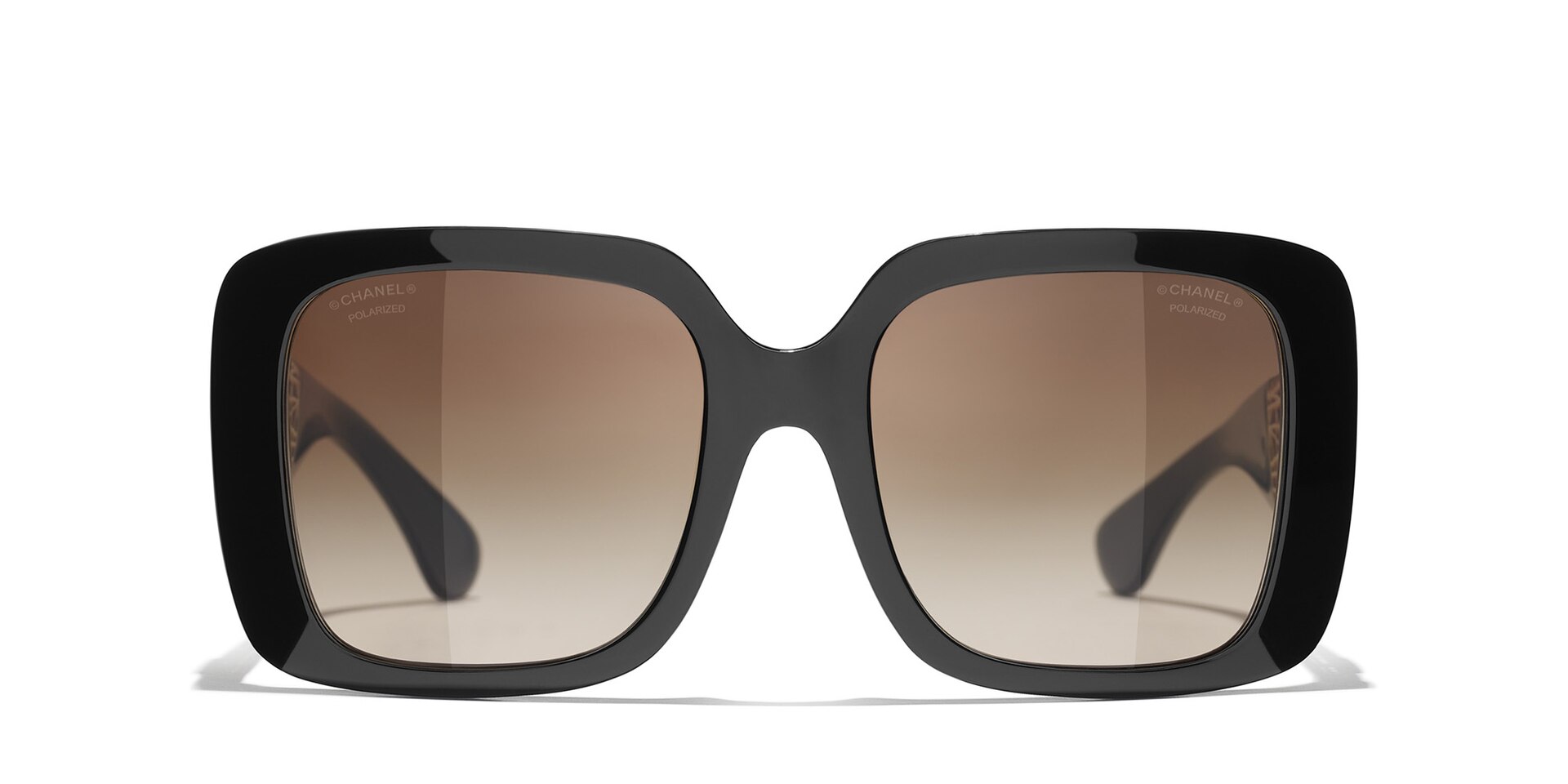 Chanel Square Sunglasses CH5532A L (54 - 19) with Brown lenses and