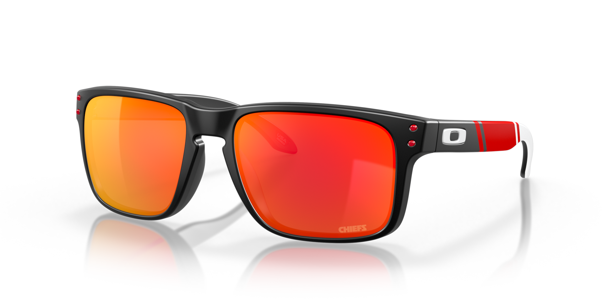 Oakley Kansas City Chiefs Holbrook™ XL (57 - 18) with Orange