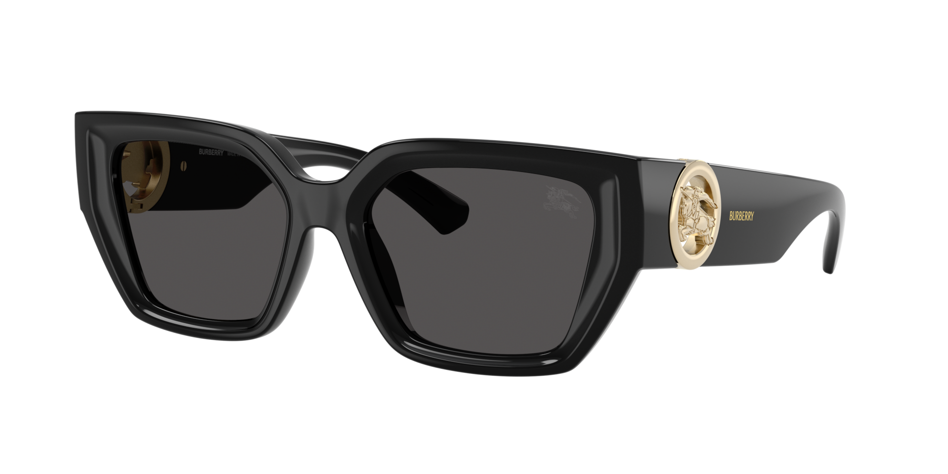 Burberry BE4472U XXL (53 - 18) with Grey lenses and Black frame