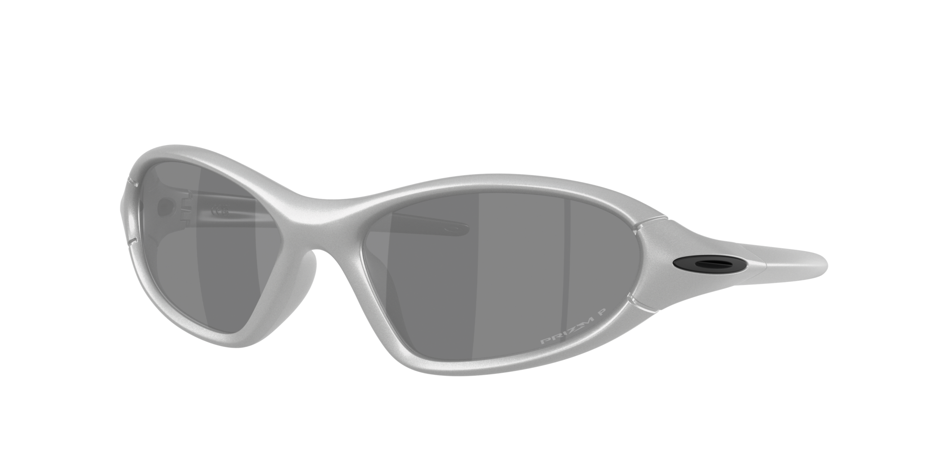 Oakley Unisex Sunglass Portal Jacket® - Couleur du Monture: Argent X, Couleur de Lentille: Prizm Polarized Noir