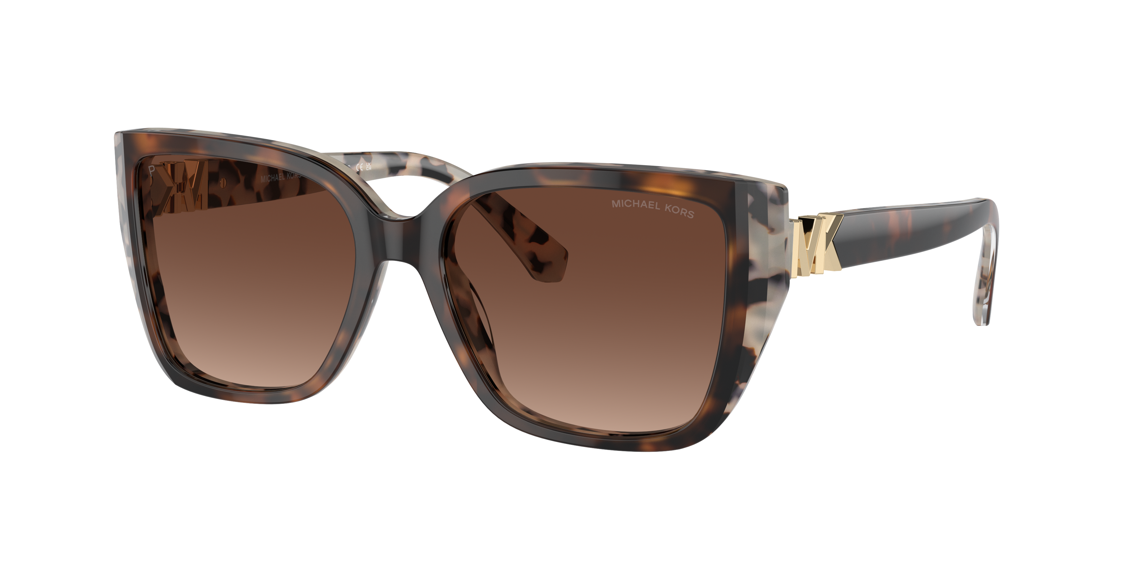 Michael Kors Acadia XL (55 - 17) with Brown lenses and Tortoise