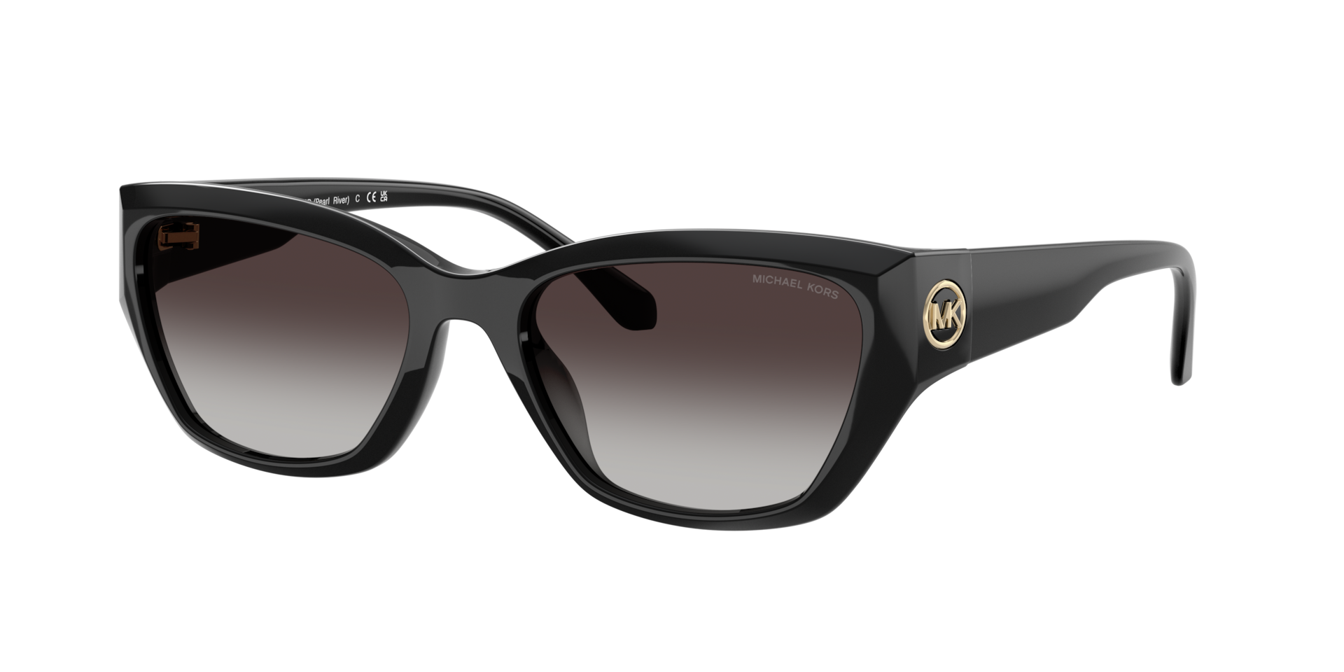 Michael Kors Pearl River L (56 - 19) with Grey lenses and Black