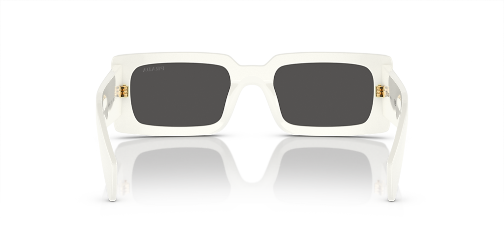 PRADA サングラス Prada PR A07S XS (52 - 20) with Grey lenses and White frame