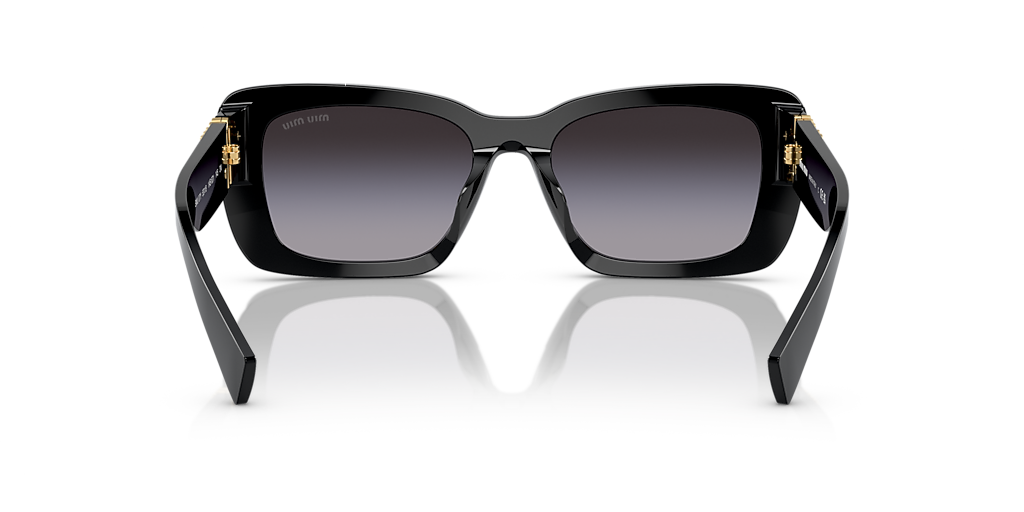 Miu Miu MU 07YS L (53 - 18) with Grey lenses and Black frame
