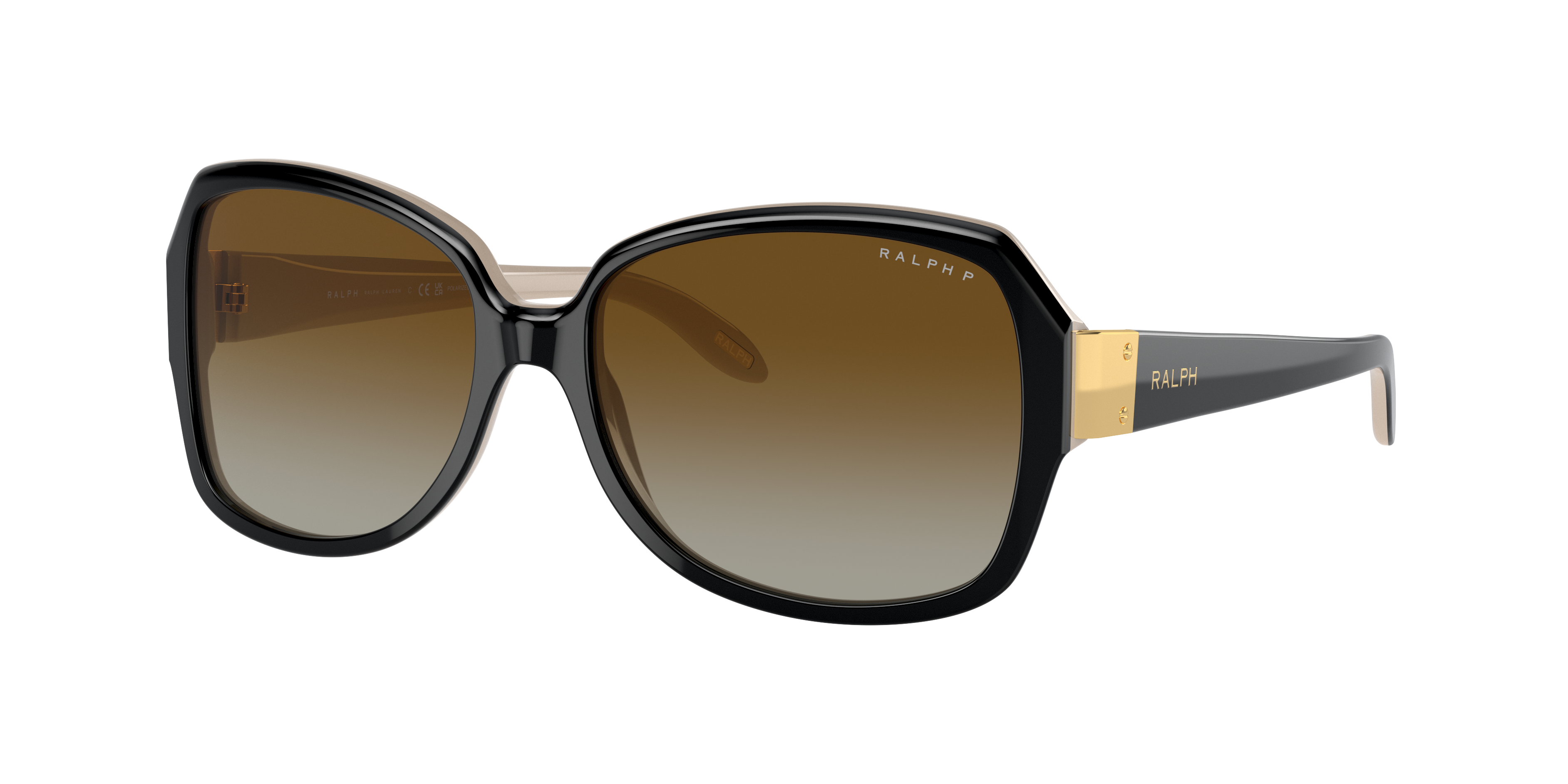 Ralph RA5138 L (58 - 16) with Brown lenses and Black frame