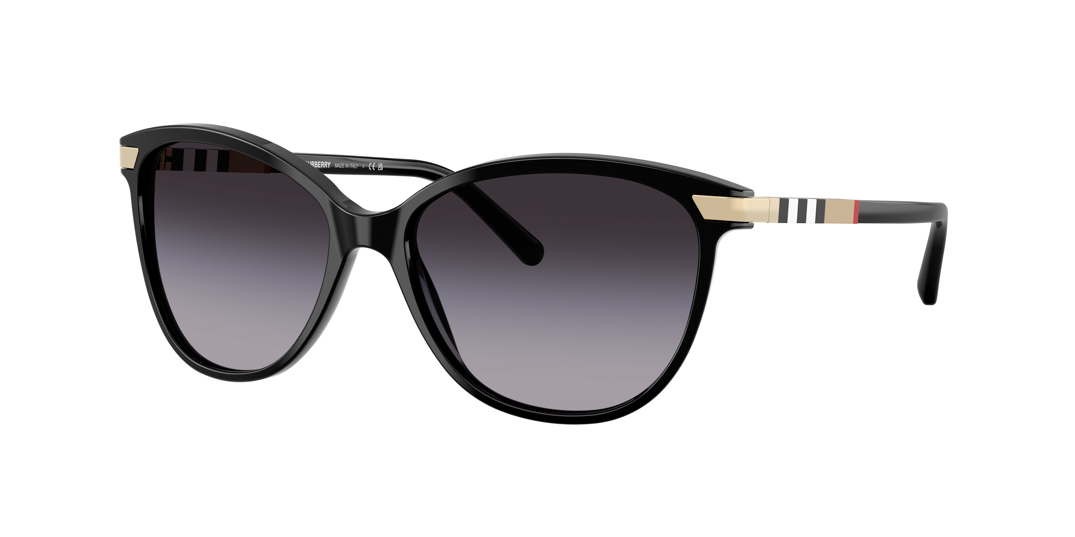 Burberry BE4216 L (57 - 16) with Grey lenses and Black frame