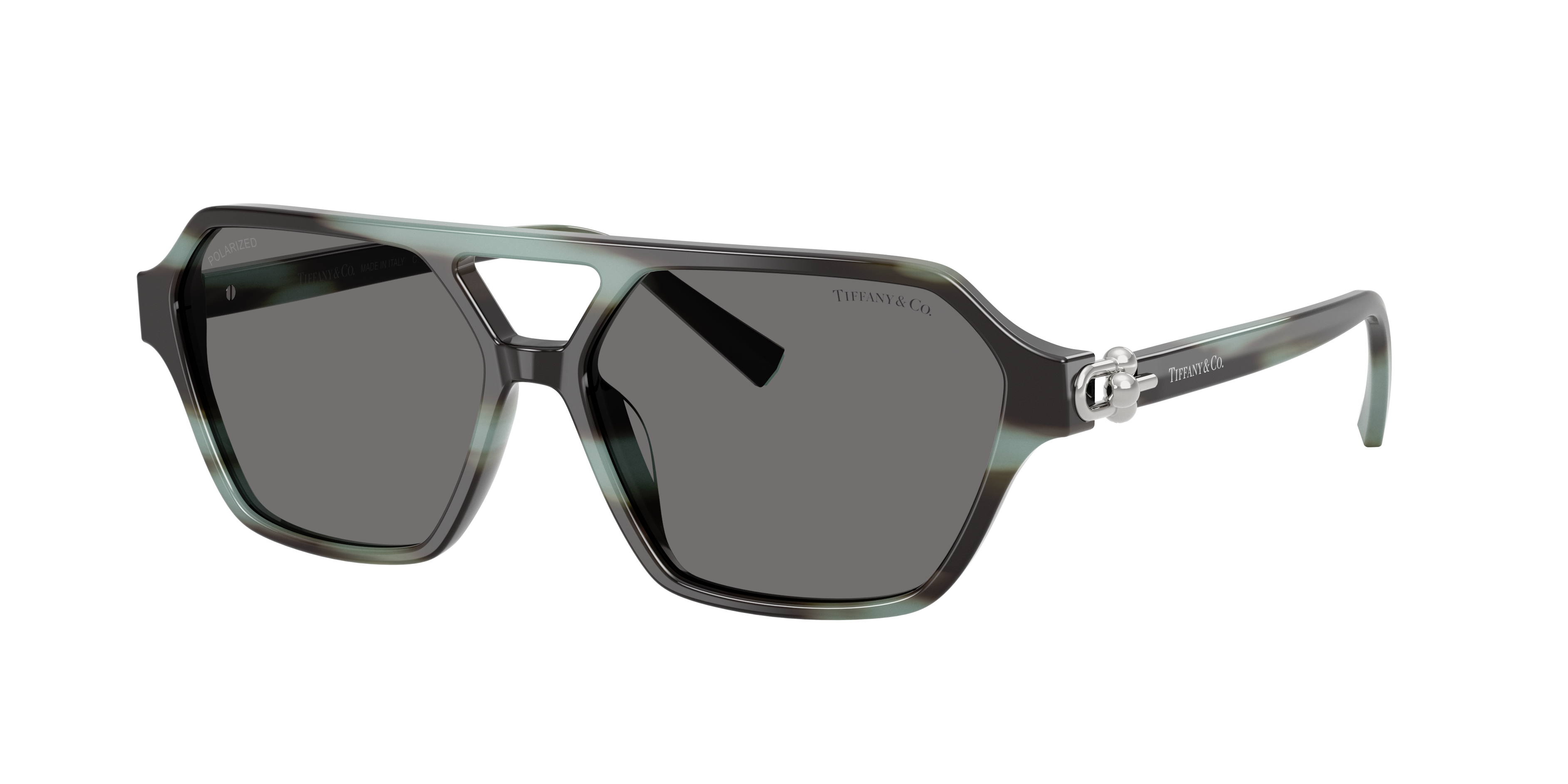 Tiffany & Co. 14号 Tiffany & Co. TF4264U XXL (58 - 14) with Grey lenses and Tortoise