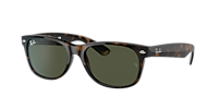 Ray-Ban New Wayfarer Classic S (52 - 18) with Green lenses and