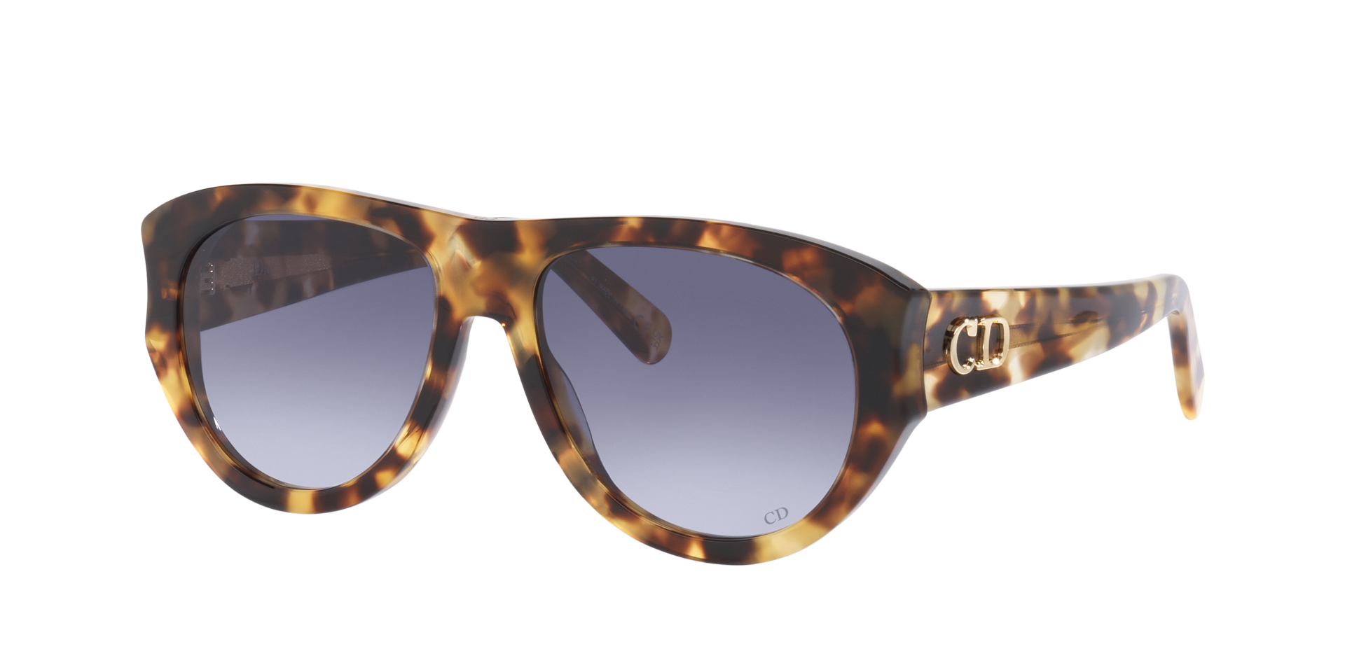 DIOR Femme Sunglass DIORGLOW A1I - Couleur du Monture Marron fonc Couleur de Lentille Gris 450 €