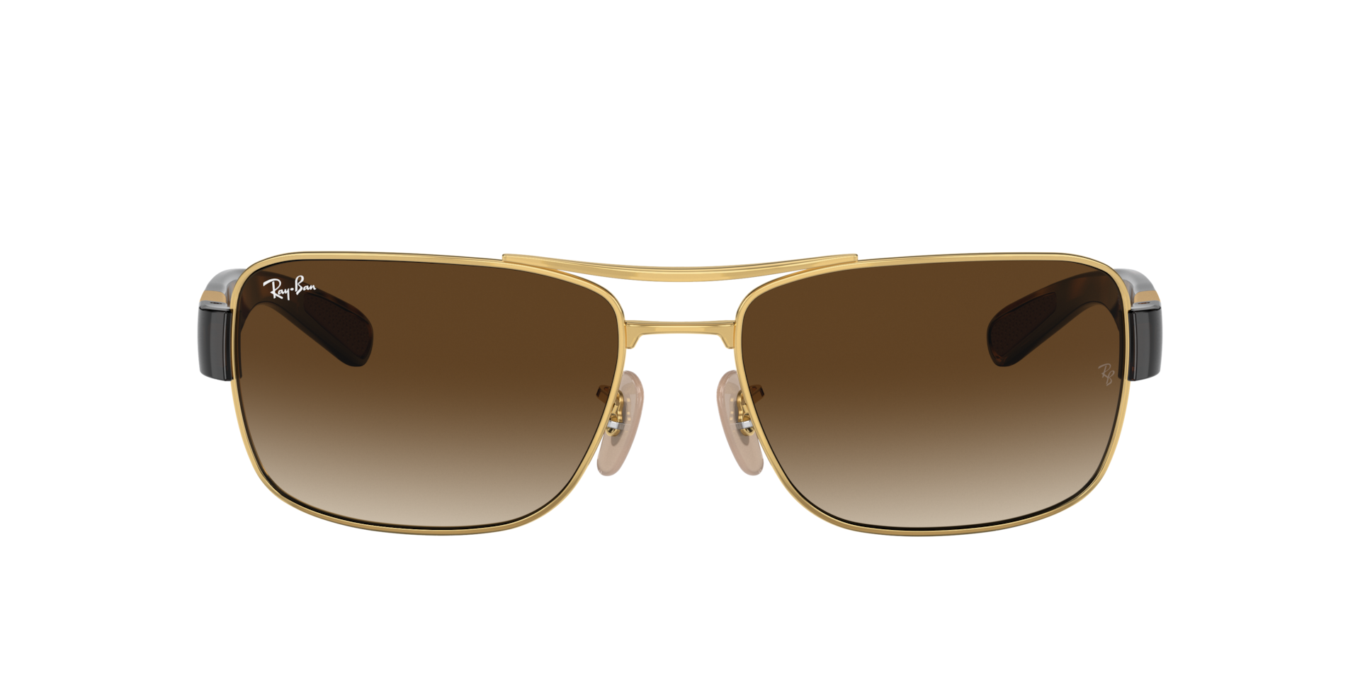 Ray-Ban RB3522 XXL (61 - 17) with Brown lenses and Gold frame