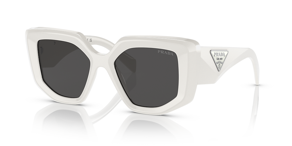 【専用】PRADA frosted sunglasses Prada PR 14ZS M (50 - 18) with Grey lenses and White frame
