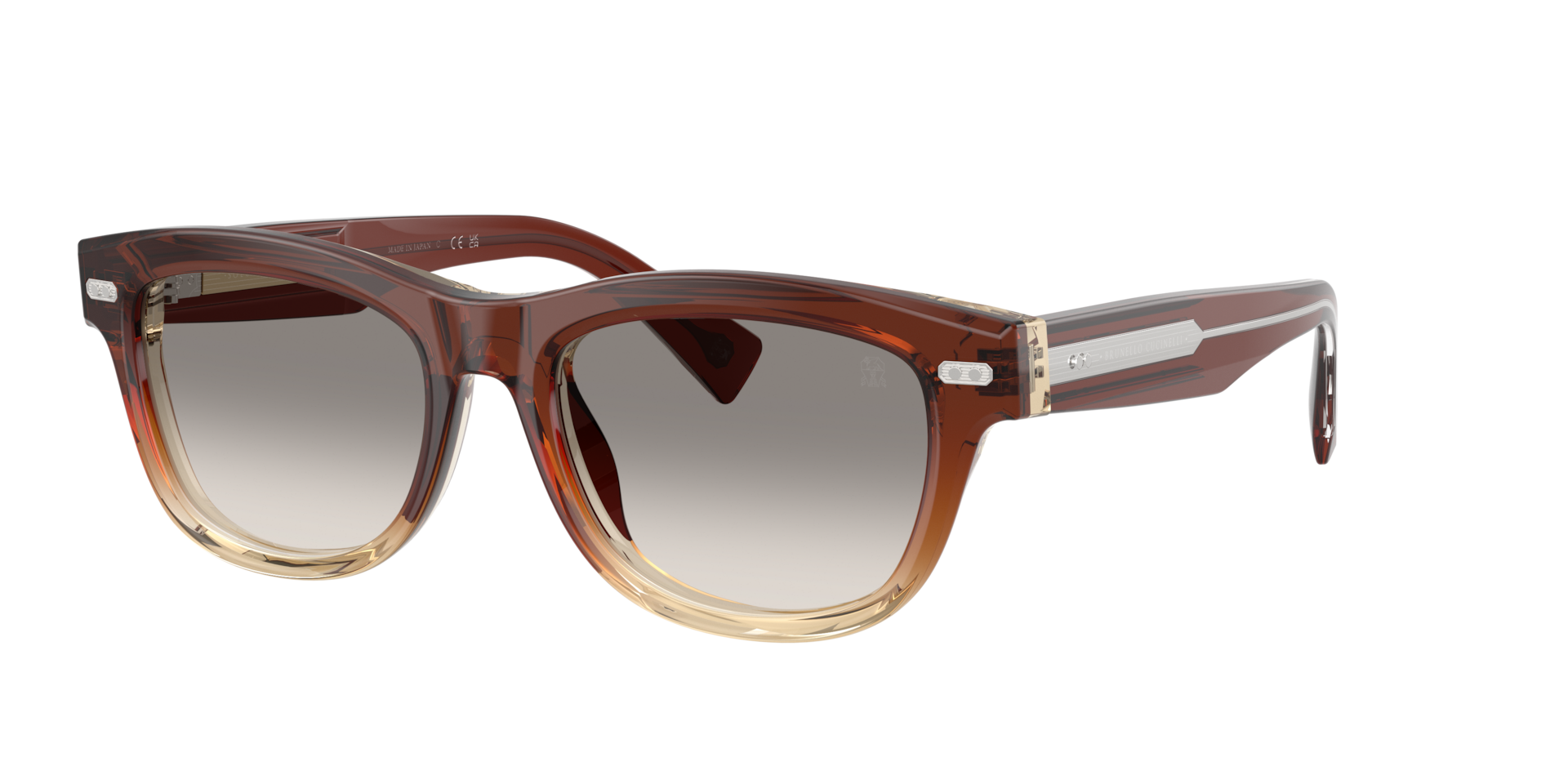 Brunello Cucinelli Homme Sunglass BC3016S STANLEY J - Couleur du Monture Siviglia Couleur de Lentille Juta 730 €