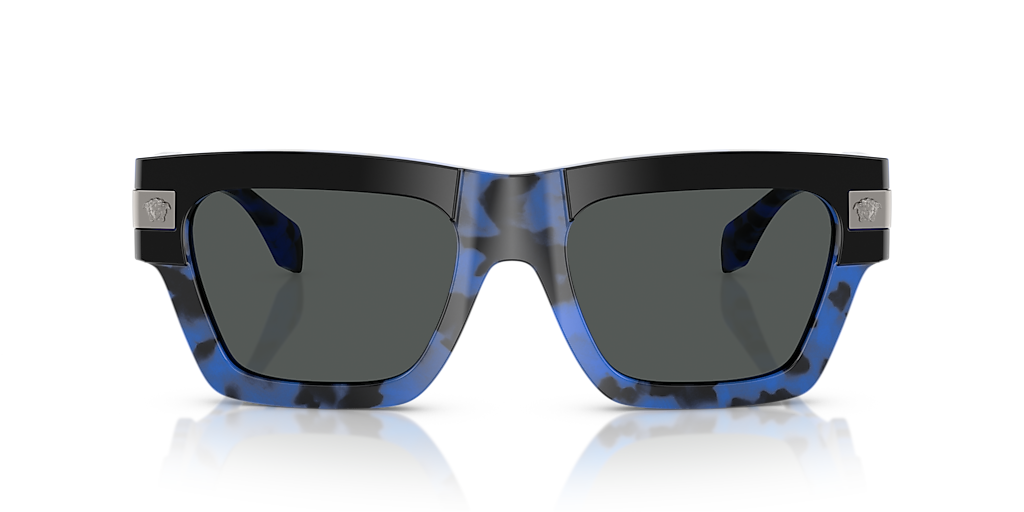 Versace VE4464 XXL (55 - 20) with Grey lenses and Blue frame