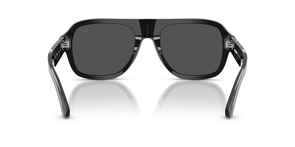 Burberry BE4478 L (55 - 20) with Grey lenses and Black frame