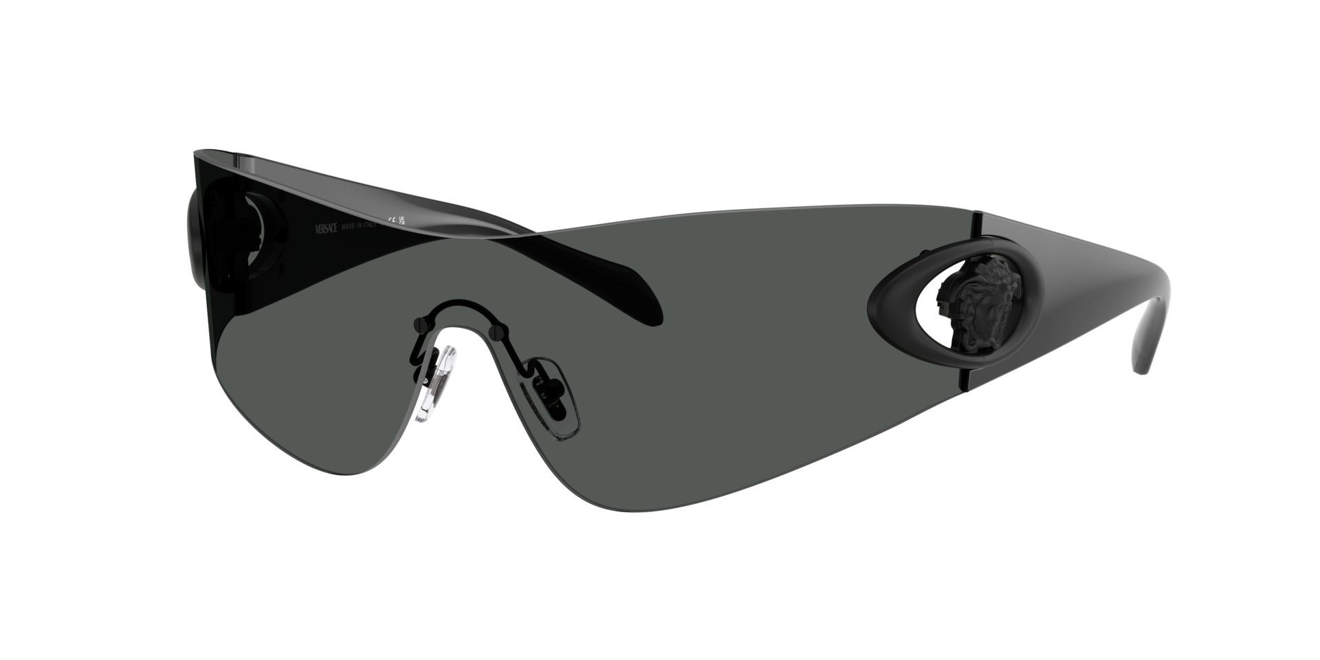Versace Man Sunglass VE2280 -  Frame color: Dark Grey, Lens color: Dark Grey