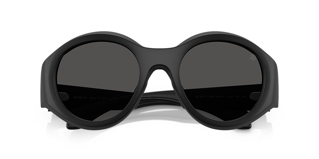 Moncler ME8005 Futuro S (51 - 20) with Grey lenses and Black  display picture 2