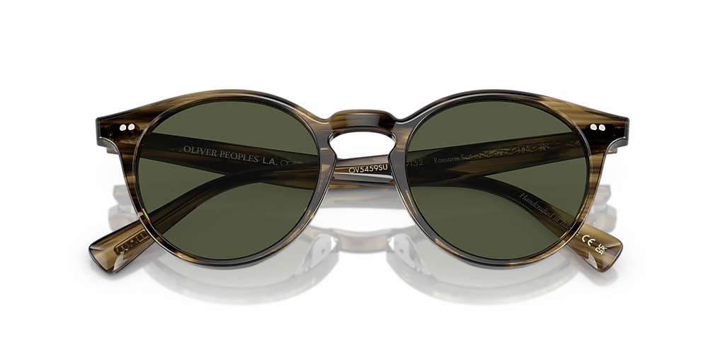 Oliver Peoples OV5459SU Romare Sun L (50 - 22) with Green lenses