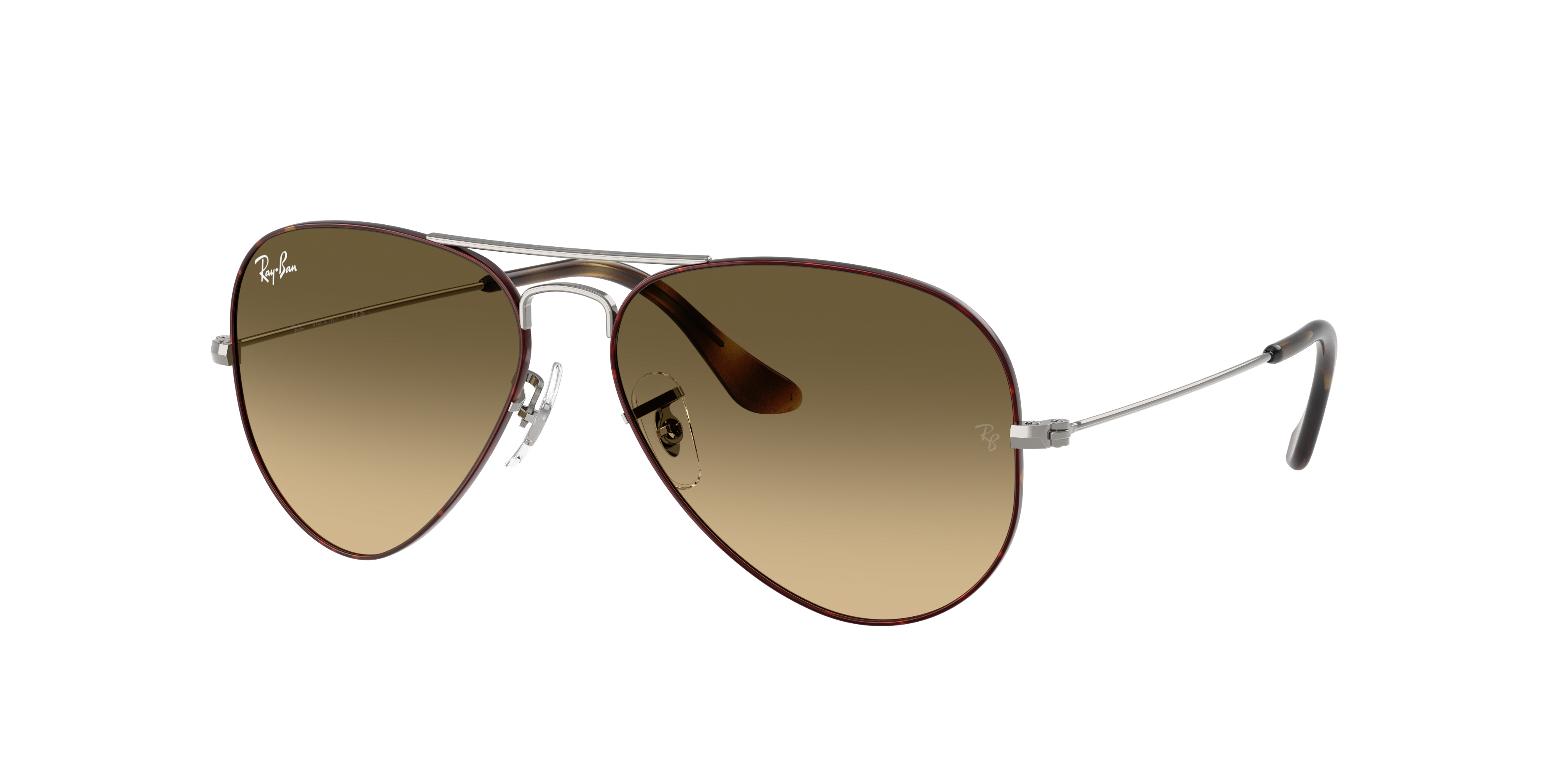 Ray-Ban Aviator Large Metal XXL (62 - 14) with Brown lenses and
