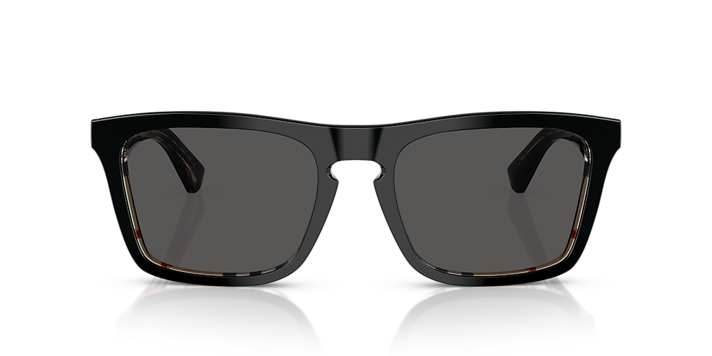 Burberry BE4434 L (57 - 20) with Grey lenses and Black frame