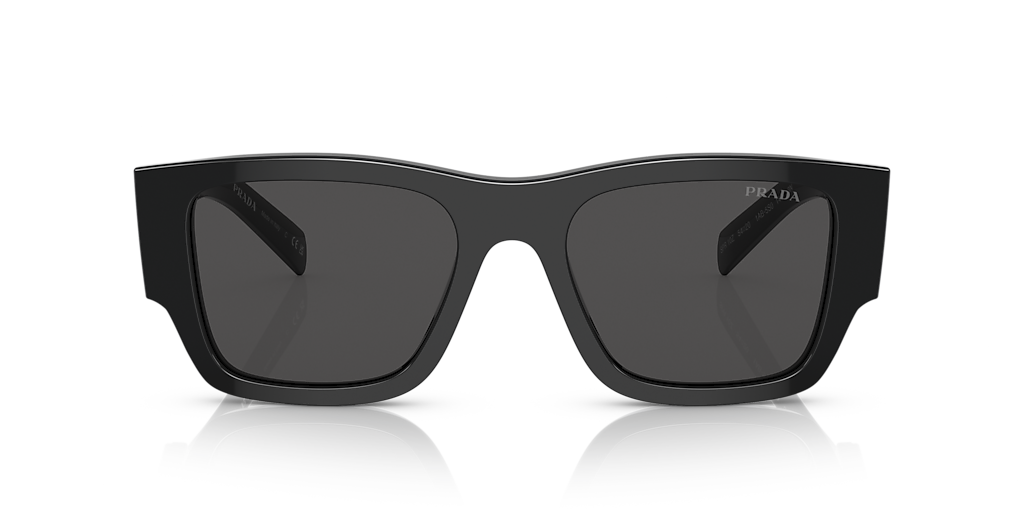 Prada PR 10ZS L (54 - 20) with Grey lenses and Black frame
