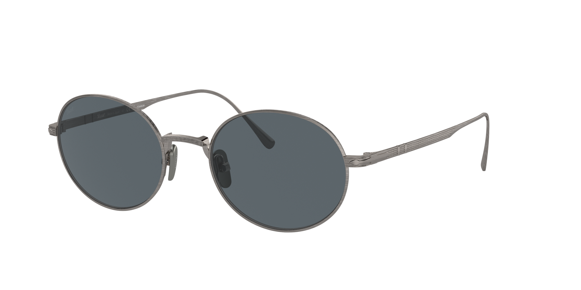 Persol Unisex Sunglass PO5001ST - Couleur du Monture tain Couleur de Lentille Bleu 195 €