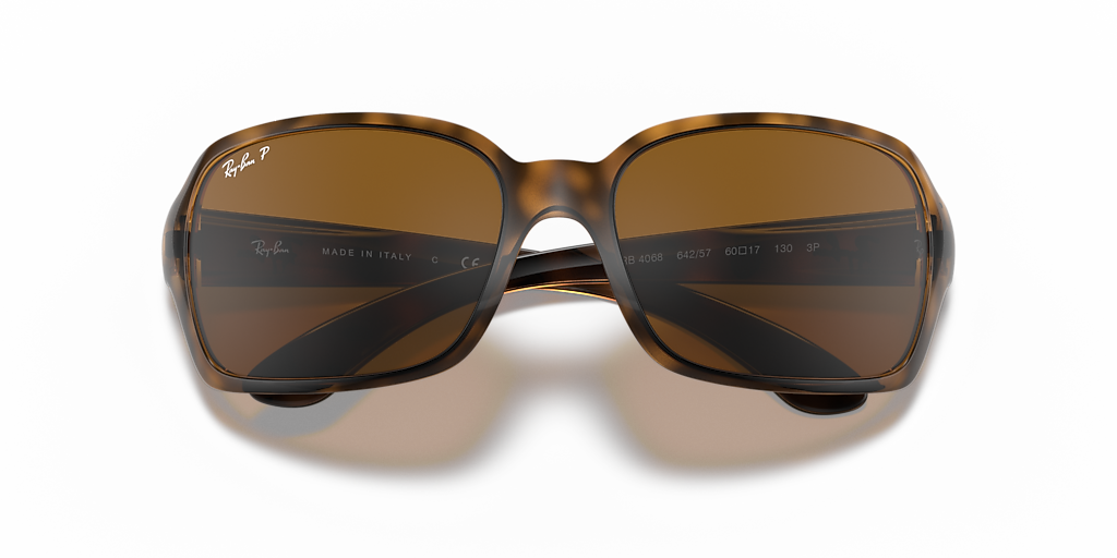 Ray-Ban RB4068 M (60 - 17) with Brown lenses and Tortoise frame