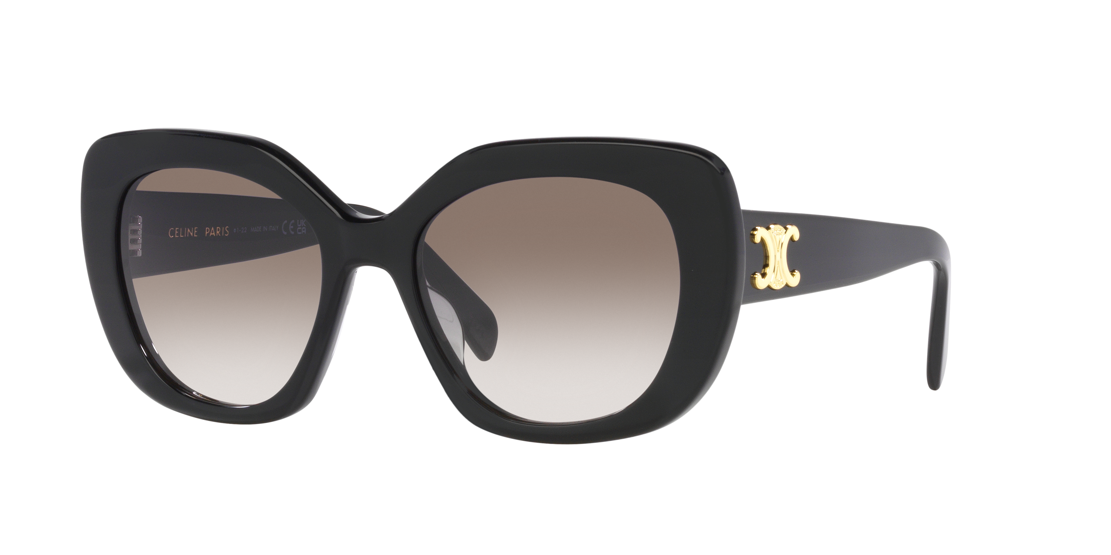 Celine Woman Sunglass CL40226U -  Frame color: Black Shiny, Lens color: Brown